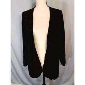 Notations  black sweater